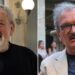 Michele Emiliano, magistrato ed ex presidente della Regione Puglia, e il sindaco di Vibo Valentia, Enzo Romeo