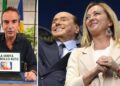 Roberto Occhiuto, Silvio Berlusconi e Giorgia Meloni