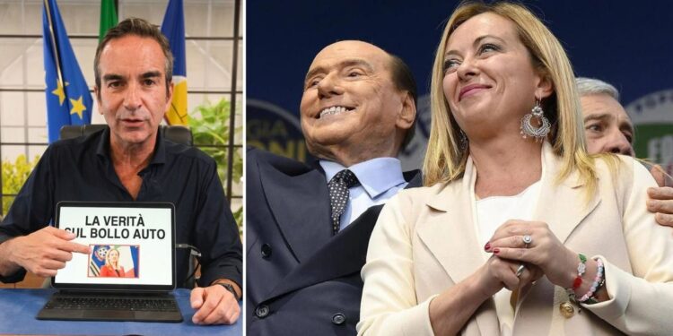 Roberto Occhiuto, Silvio Berlusconi e Giorgia Meloni