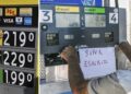 I prezzi della benzina nei distributori Eni