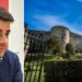 Riccardo Tucci, deputato del Movimento 5 Stelle, e il Castello Normanno Svevo di Vibo Valentia