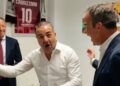 Da sinistra: Fabio Roscioli, Francesco Cannizzaro e Roberto Occhiuto