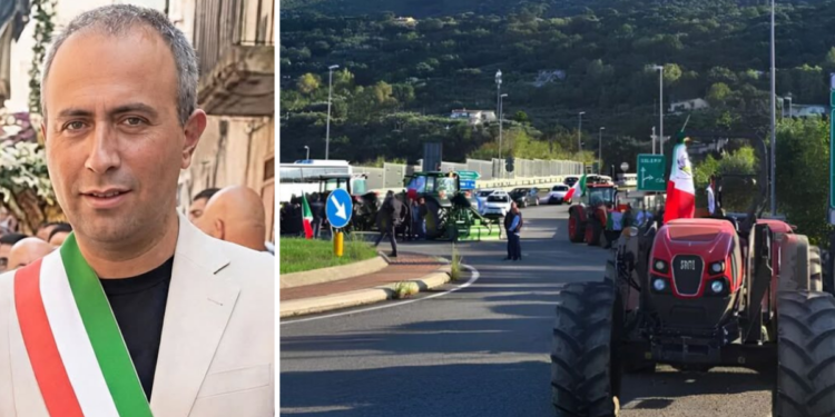 Sindaco Dinami protesta agricoltori