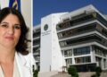 Daniela Iiriti di Fratelli d'Italia e la sede del consiglio regionale della Calabria