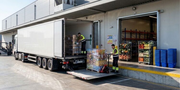 Autotrasporti supermercati
