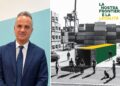 Franco Barbalace, presidente della Provincia di Vibo Valentia, ed una immagine del calendario della Guardia di finanza