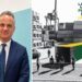 Franco Barbalace, presidente della Provincia di Vibo Valentia, ed una immagine del calendario della Guardia di finanza