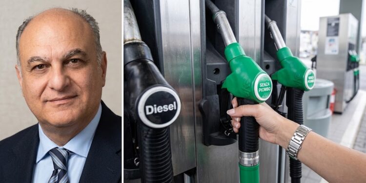 Giovanni Calabrese, distributore carburante