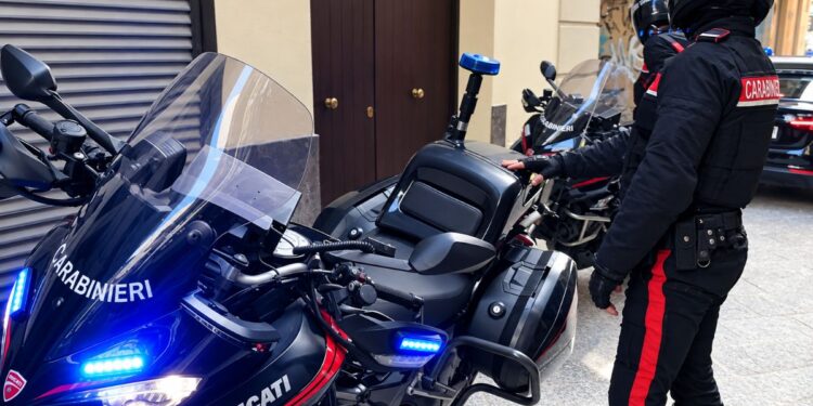 Carabinieri in moto