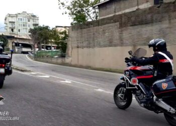 I carabinieri di Reggio Calabria in sella alle moto