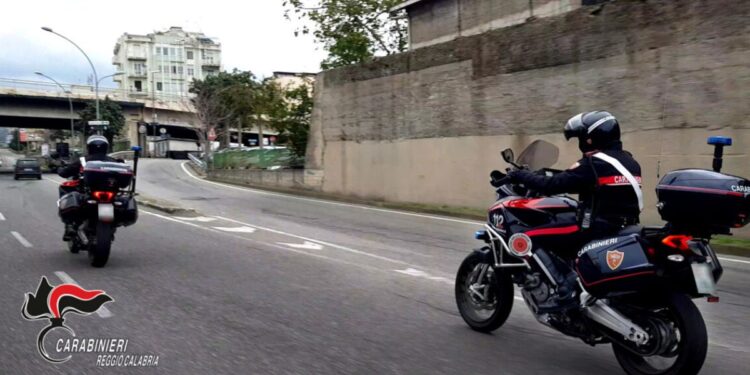 I carabinieri di Reggio Calabria in sella alle moto