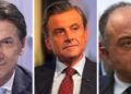 Giuseppe Conte, Carlo Calenda e Nicola Gratteri