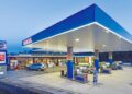 Un distributore di benzina Tamoil
