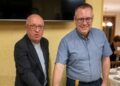 Da sinistra don Rocco Scaturchio e don Ivan Sorrentino