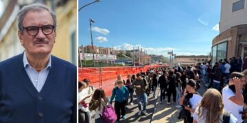 Il sindaco di Vibo Valentia, Enzo Romeo, e l'evacuazione del Liceo "Berto" per una fuga di gas