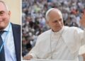 Il professor Francesco Facciolo e Papa Leone XIV