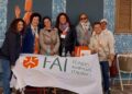 La delegazione Fai di Vibo Valentia durante le Giornate Fai d'Autunno a Brognaturo