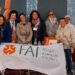 La delegazione Fai di Vibo Valentia durante le Giornate Fai d'Autunno a Brognaturo