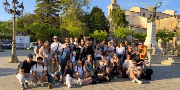 Gli studenti del progetto "Sapori che uniscono" di Erasmus+ a Filadelfia