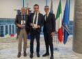Da sinistra: Sergio Gaglianese, Roberto Occhiuto e Francesco Cascasi