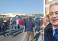 L'assessore della Regione Calabria, Gianluca Gallo, e la protesta per i rincari