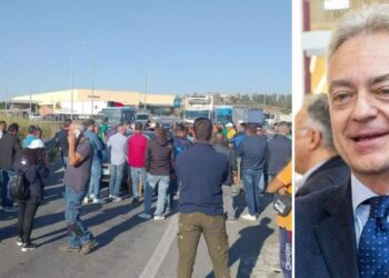 L'assessore della Regione Calabria, Gianluca Gallo, e la protesta per i rincari
