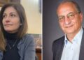 Alessandra Grimaldi, capogruppo di Democratici e Riformisti, e Antonio Scuticchio, componente del gruppo Liberamente Progressisti