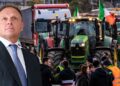 Il ministro dell'Agricoltura, Francesco Lollobrigida, e le proteste per il caro gasolio di autotrasportatori e agricoltori