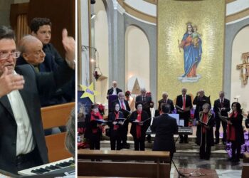 Il Maestro Antonio Romano ed il Coro Polifonico "Pensieri, Musica e Parole"