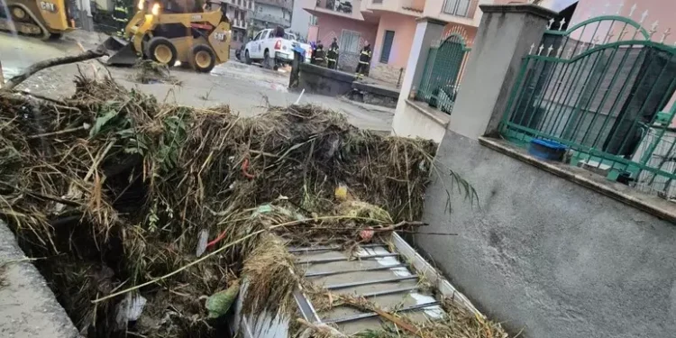 Bomba d'acqua nel Reggino