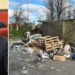 L'assessore all'Ambiente del Comune di Vibo Valentia, Marco Miceli, e un'area degradata nei pressi dei mercati generali