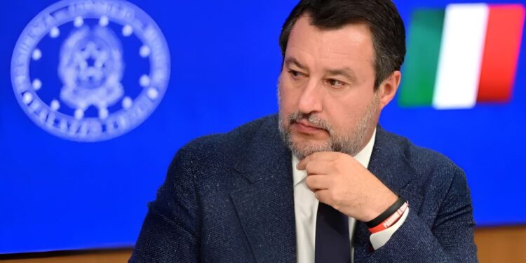 Matteo Salvini, vicepremier e ministro dei Trasporti