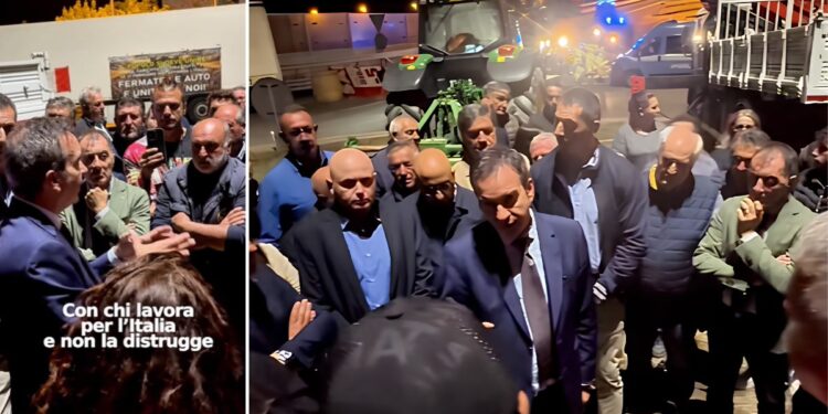 Il presidente della Regione Calabria, Roberto Occhiuto, ha incontrato i manifestanti in Calabria