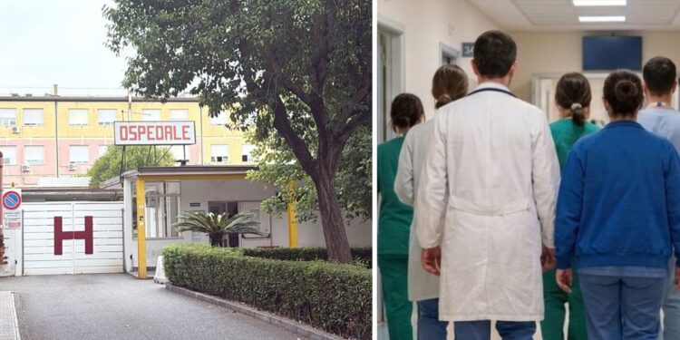 L'ospedale di Vibo Valentia, medici e infermieri
