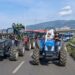 La protesta degli agricoltori a Lamezia