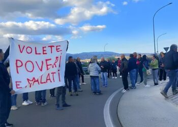 La protesta dei pescatori in Calabria