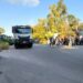 La protesta a Vibo Marina contro il caro carburante
