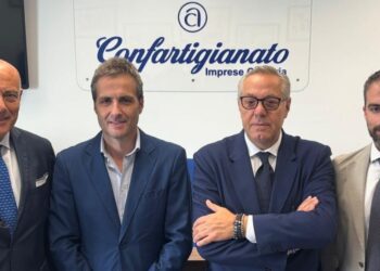 I rappresentanti di Confartigianato Calabria e Confidare