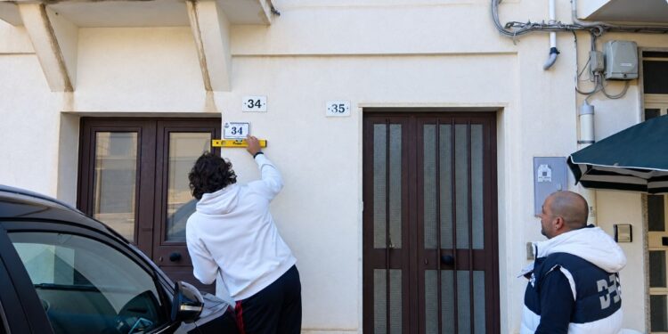 La revisione dei numeri civici nel territorio comunale di Ricadi