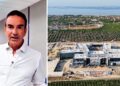 Roberto Occhiuto, presidente della Regione Calabria, e il nuovo ospedale della Sibaritide
