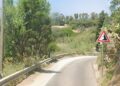 La strada di accesso a località Formicoli