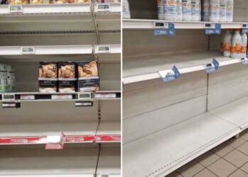 Carenza di prodotti nei supermercati in Calabria