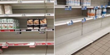 Carenza di prodotti nei supermercati in Calabria