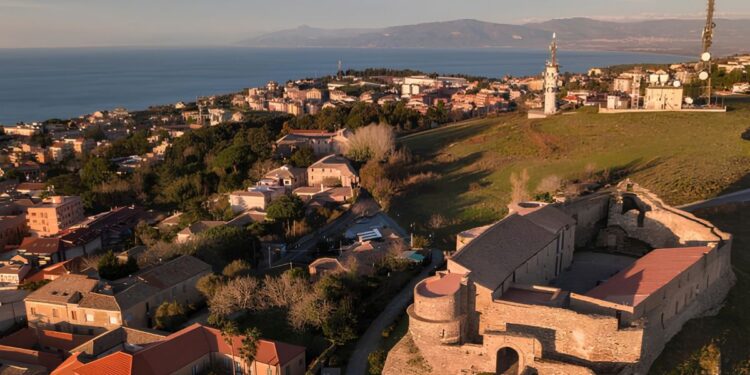 Una foto panoramica di Vibo Valentia